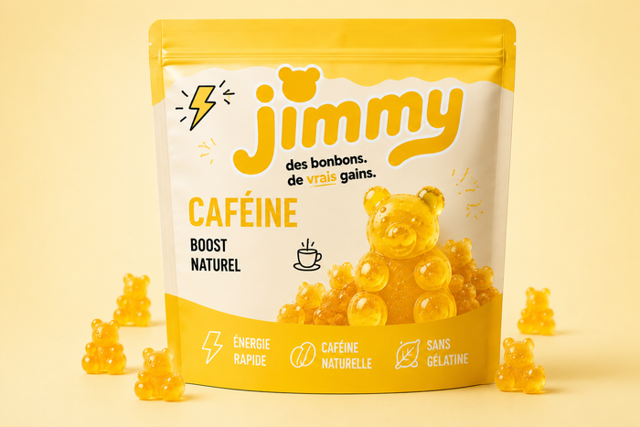 Jimmy Caféine — Oursons Boost d’Énergie Naturelle